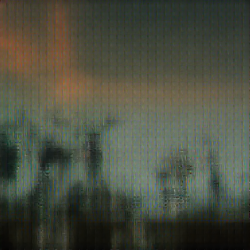 Single-GPU 1000 steps — cyberpunk