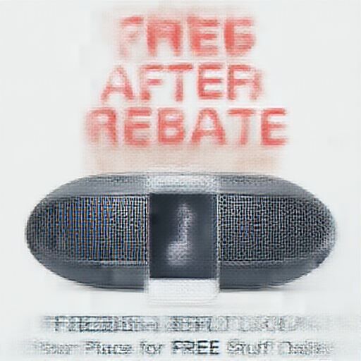 Student at 500 training steps — speaker advertisement