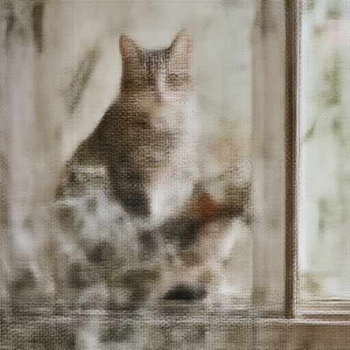 Untrained student -- cat